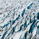 An aerial photo taken in August 2019 shows a view of a Greenland glacier.
